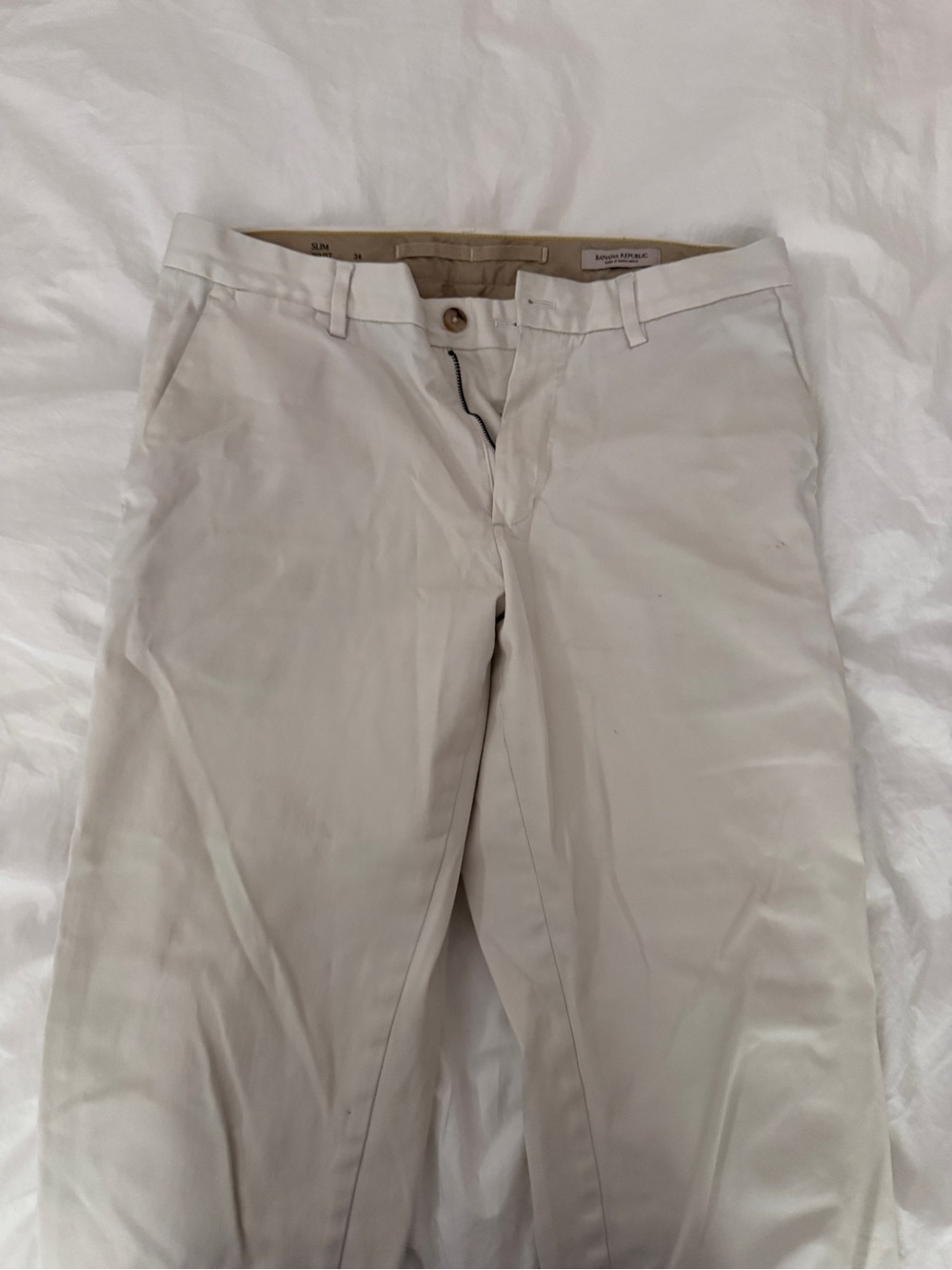 Banana Republic Light Beige Men’s Chinos